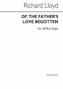 Of The Father's Love Begotten SATB and Organ Chorpartitur