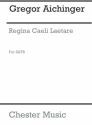 Aichinger Regina Caeli Laetare Satb