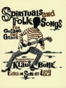 Spirituals and Folk-Songs fr hohe und mittlere Singstimme und Gitarre