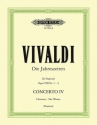 Konzert f-Moll op.8,4 RV297, PV442, F I:25 'Der Winter' fr Violine, Streichorchester und Bc Partitur