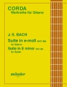 Suite e-Moll BWV996 fr Gitarre