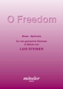 O FREEDOM BLUES - SPIRITUALS FUER 4 GEMISCHTE STIMMEN V E R G R I F F E N  10/97 CB