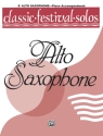 Classic Festival Solos for Eb alto saxophone piano accompaniment