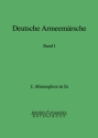 Deutsche Armeemrsche Band 1 fr Blasorchester Altsaxophon 2 in Es