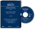 Johannespassion BWV245 (traditionelle Fassung 1739/1749) - fr Soli, gem Chor, Orchester 4 Playalong-CD's fr Altstimme