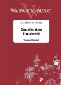 Johann Sebastian Bach, Esurientes Implevit Trompetenquartett Partitur + Stimmen