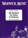 Michael Eversden, 50 Studies for Bass Trombone Bass Trombone Buch