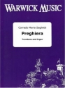 Corrado Maria Saglietti, Preghiera Trombone and Organ Buch