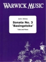 John White, Sonata No. 3 Basingstoke Tuba und Klavier Buch