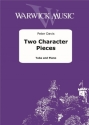 Peter Davis, Two Character Pieces Tuba und Klavier Buch