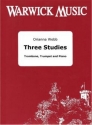 Webb, 3 Studies Trumpet, Trombone and Piano Buch