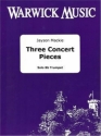 Jayson Mackie, Three Concert Pieces Trompete Buch