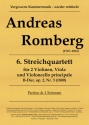 Romberg, Andreas Streichquartett B-Dur 2 Vl, Va, Vc Part. + Stimmen