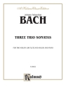 Bach Piano Trios  2Vln & Piano  Kalmus Classic Series