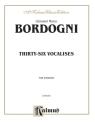 36 vocalises for soprano and piano