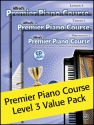 Various Premier Piano Course Level 3 Value Pack  Piano teaching material