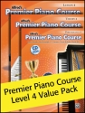 Various Premier Piano Course Level 4 Value Pack  Piano teaching material