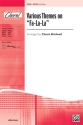 Bridwell,C (arranger) Various Themes on FaLaLa SATB  Mixed voices