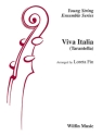 FViva Italia (Tarantella) for string orchestra score and parts