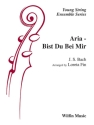 Bist Du Bei Mir (Aria) for string orchestra score and parts