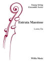 Entrata Maestoso for string orchestra score and parts