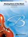 Blazing Bows Of The West  for string orchestra score and parts