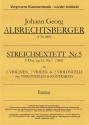 Albrechtsberger, Johann Georg Streichsextett F-Dur op. 13 Nr.5