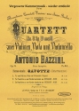 Bazzini, Antonio Streichquartett d-Moll op. 75