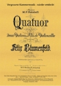 Blumenfeld, Felix (Feliks) Streichquartett F-Dur op. 26