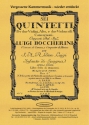 Boccherini, Luigi 6 Streichquintette der Erstausgabe: Es, B, F, G, d, A, op. 20, Nr. 1-6