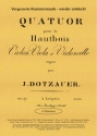 Dotzauer, Justus Johann  Friedrich Oboen-Quartett F-Dur op. 37