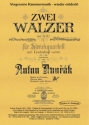 2 Walzer aus op.54 fr Streichquartett (Kontrabass ad lib) Partitur und Stimmen,  Faksimile