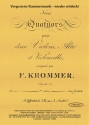 Krommer, Franz drei Streichquartette Es,F,B op. 5, Nr.1-3