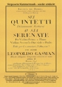 6 Streichquintette Es, G, F, Es, E, F-Dur op.2 (oder op.11) fr 2 Violinen (Vl/Fl), 2 Violen und Violoncello Stimmen