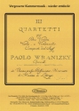 Wranitzki, Paul Drei Streichquartette (G-Dur, A-Dur, D-Dur) op. 2, Nr. 1-3