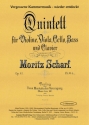 Scharf, Moritz Klavierquintett (Forellen-Besetzung) A-Dur op. 41