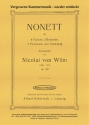 Wilm, Nicolai von Streichnonett a-Moll op. 150 (posth.) Partitur einzeln