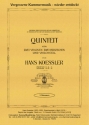 Koessler, Hans Streichquintett d-Moll