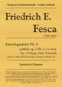 Fesca, Friedrich Ernst Streichquartett g-Moll op. 2 Nr.2