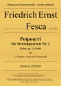 Fesca, Friedrich Ernst Potpourri fr Streichquartett B-Dur op. 11