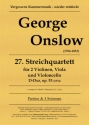 Onslow, George Streichquartett D-Dur op. 53