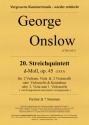 Quintett d-Moll Nr.20 op.45 fr 5 STreicher Partitur und Stimmen