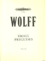 Small Preludes for piano