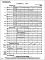 Roland Barrett: Roswell, 1947 Big Band & Concert Band Score and Parts