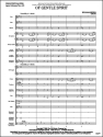 William Owens: Of Gentle Spirit Big Band & Concert Band Score and Parts