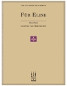 Ludwig Van Beethoven: Fur Elise (Easy Piano) Piano Single Sheet