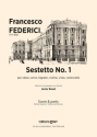 Francesco Federici, Sesteto No 1 Oboe, Horn In F, Bassoon, Violin, Viola and Cello Stimmensatz