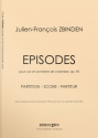 Julien-Franois Zbinden, Episodes Horn and Orchestra Partitur