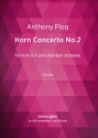 Anthony Plog, Horn Concerto N 2 Horn and Chamber Orchestra Partitur