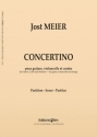 Jost Meier, Concertino Guitar, Cello and Strings Partitur